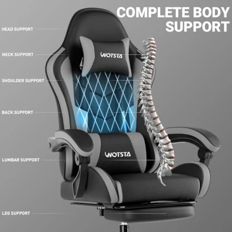 Ergonomische gaming-bureaustoe - Office Furniture recensie en prijs