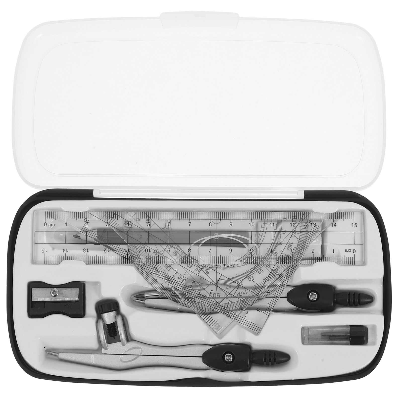 1 set meetkundige tekenstel me - Math Geometry Set With Compass recensie en prijs